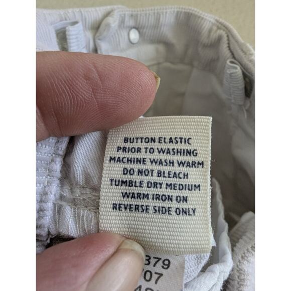 Kids Girls Old Navy Adjustavle Shorts- Cream Size 7 - Picture 10 of 10